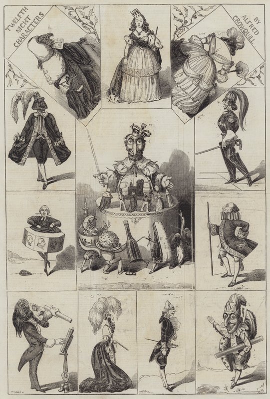 ಟ್ವೆಲ್ತ್ ನೈಟ್ ಕ್ಯಾರೆಕ್ಟರ್ಸ್ ಟರ್ಕ್ by Alfred Crowquill