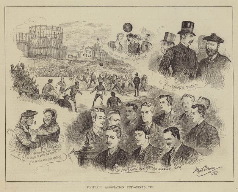 Football Association Cup, Final Tie  by Alfred Gish Bryan
