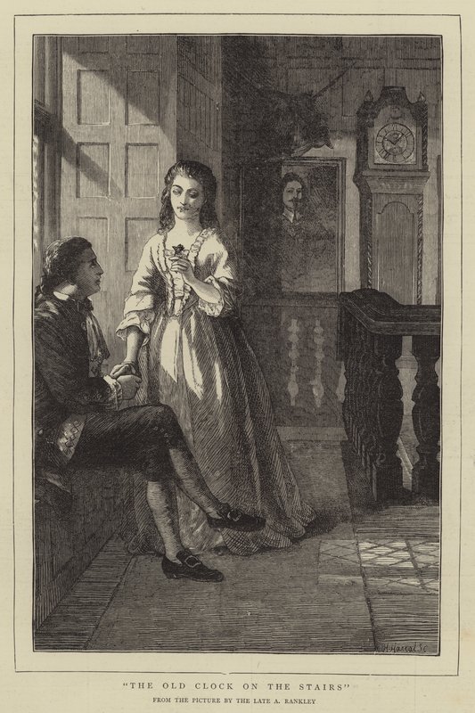 ಟರ್ಕಿಯ ಮೆಟ್ಟಿಲುಗಳ ಮೇಲೆ ಹಳೆಯ ಗಡಿಯಾರ by Alfred Rankley