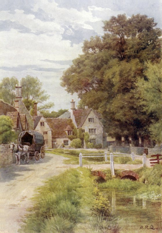 Ashton Keynes, Bebek Thames by Alfred Robert Quinton