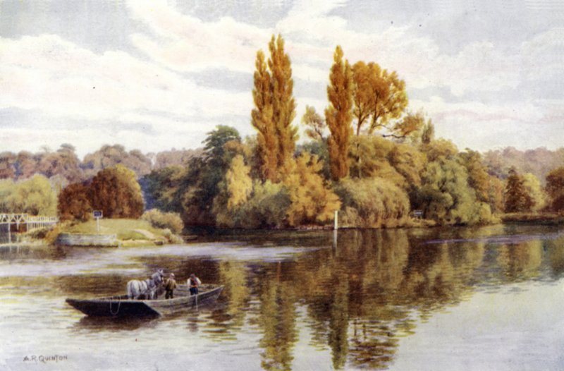 Cookham Feribotu by Alfred Robert Quinton