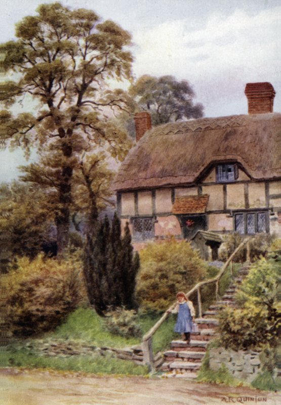 Kulübe Adımları, Ardington, Berkshire by Alfred Robert Quinton