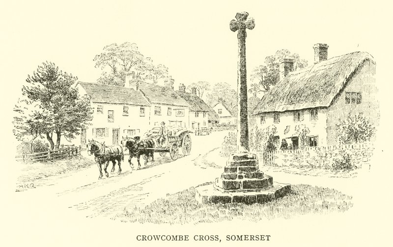 Crowcombe Çapraz, Somerset by Alfred Robert Quinton