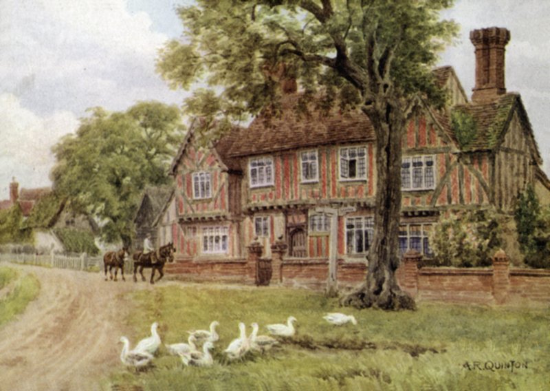 Çiftlik Evi, Brent Eleigh, Suffolk by Alfred Robert Quinton