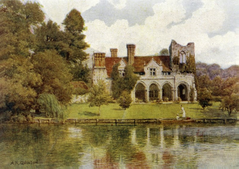 Medmenham Manastırı by Alfred Robert Quinton