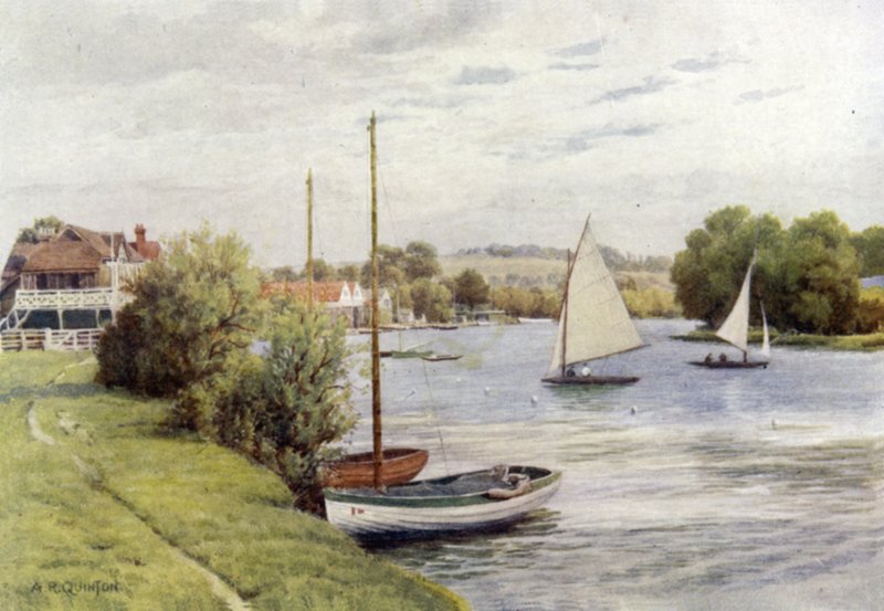 Yarış Tekneleri, Bourne End by Alfred Robert Quinton