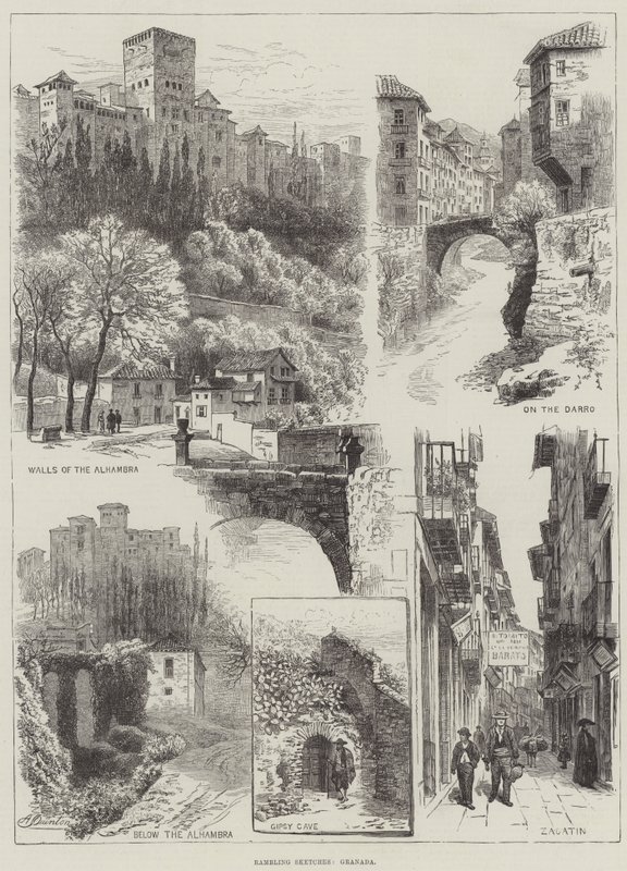 Başıboş Eskizler, Granada by Alfred Robert Quinton