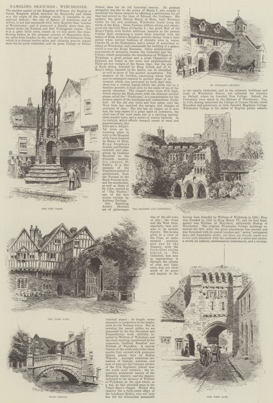 Başıboş Eskizler, Winchester by Alfred Robert Quinton