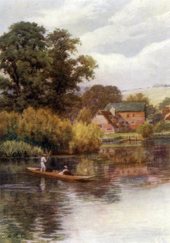 Streatley Değirmeni by Alfred Robert Quinton