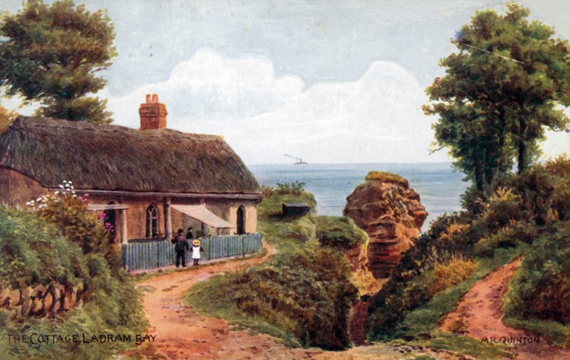 Kulübe, Ladram Körfezi by Alfred Robert Quinton