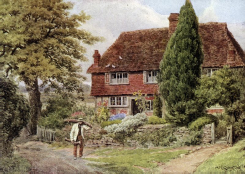 Tillington, near Petworth, Sussex  by Alfred Robert Quinton