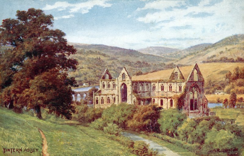 Tintern Abbey  by Alfred Robert Quinton