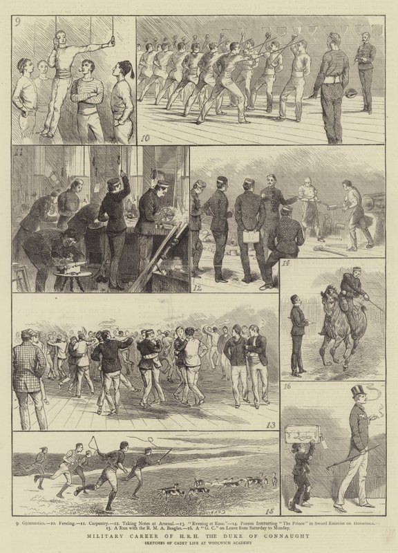 SAİK Connaught Dükü'nün Askeri Kariyeri by Alfred Chantrey Corbould