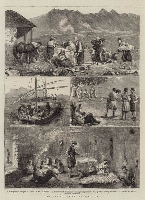 ಹರ್ಜೆಗೋವಿನಿಯನ್ ದಂಗೆ ಟರ್ಕಿ by Alfred Chantrey Corbould