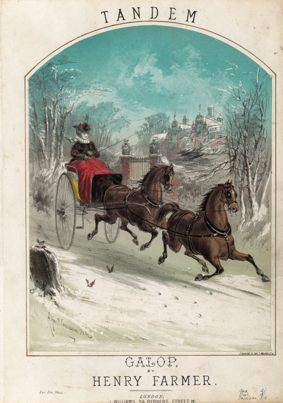 Tandem Dörtnala by Alfred Concanen