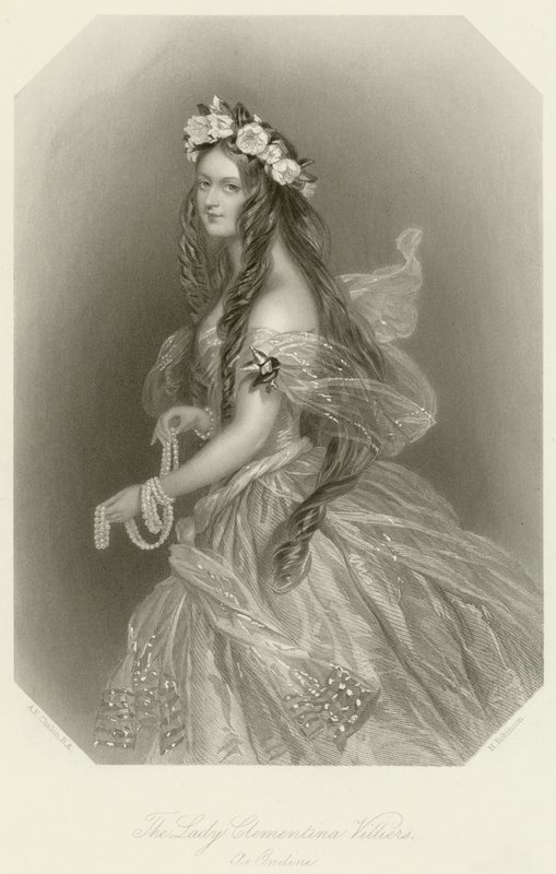 Leydi Clementina Villiers by Alfred Edward Chalon