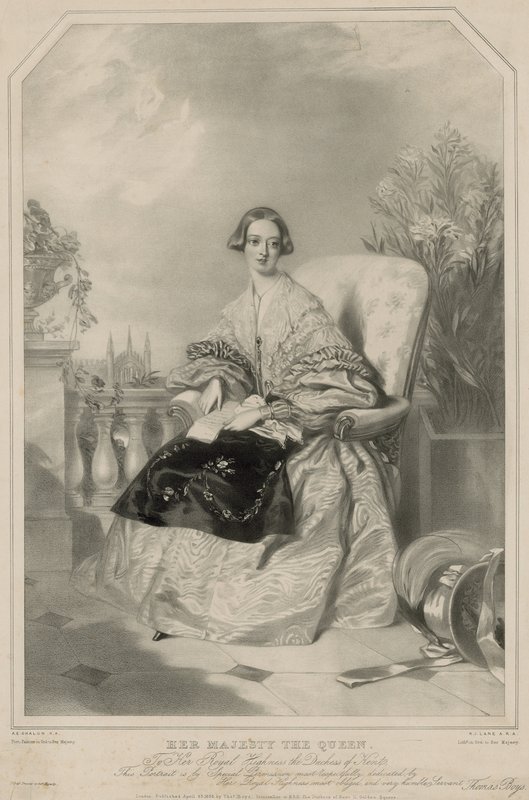 Kraliçe Viktorya by Alfred Edward Chalon