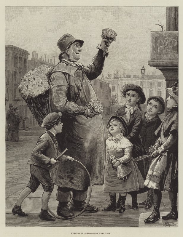 Baharın Müjdecileri by Alfred Edward Emslie
