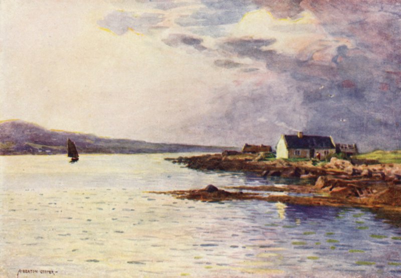 Yaklaşan Fırtına, Bertraghboy Körfezi by Alfred Heaton Cooper