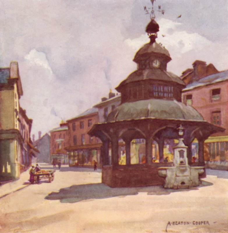 Pazar Çapraz, Kuzey Walsham, Norfolk by Alfred Heaton Cooper