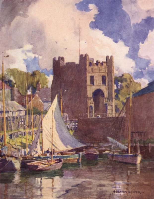 Güney Kapısı, Kings Lynn, Norfolk by Alfred Heaton Cooper