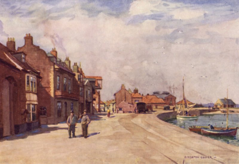 Wells-next-the-Sea, Norfolk by Alfred Heaton Cooper
