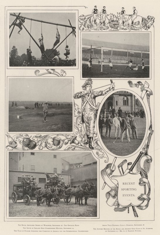 Son Spor Etkinlikleri by Alfred Hugh Fisher