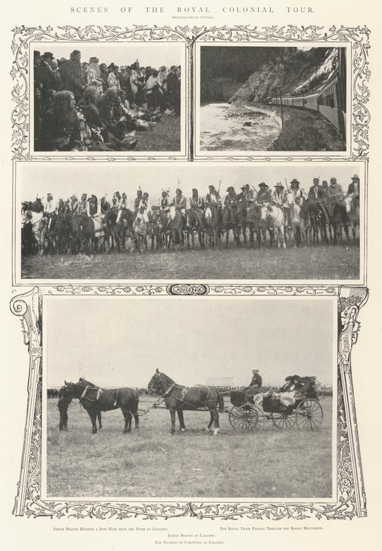 Kraliyet Sömürge Turu Sahneleri by Alfred Hugh Fisher