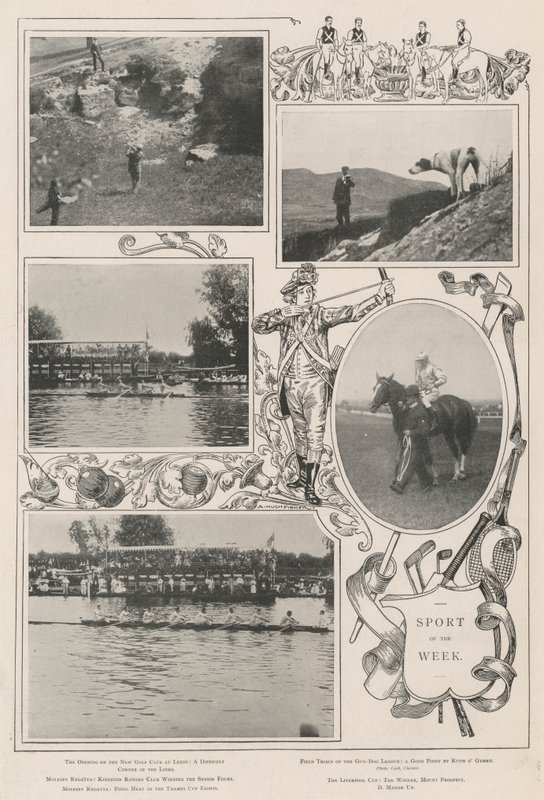 Haftanın Sporu by Alfred Hugh Fisher