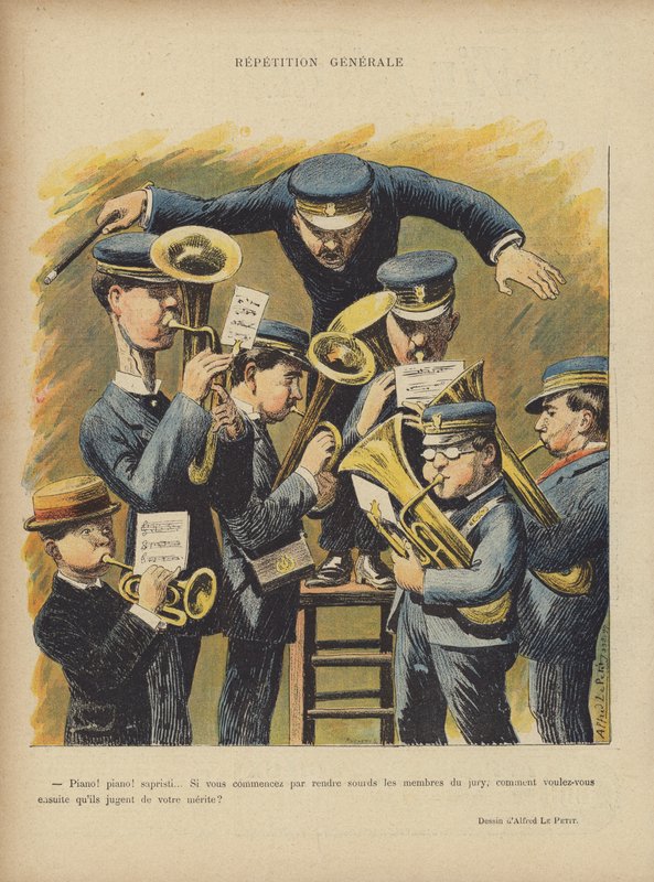 Le Rire için İllüstrasyon by Alfred Le Petit