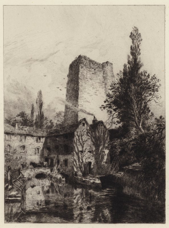 Oxford Kalesi by Alfred Louis Brunet Debaines