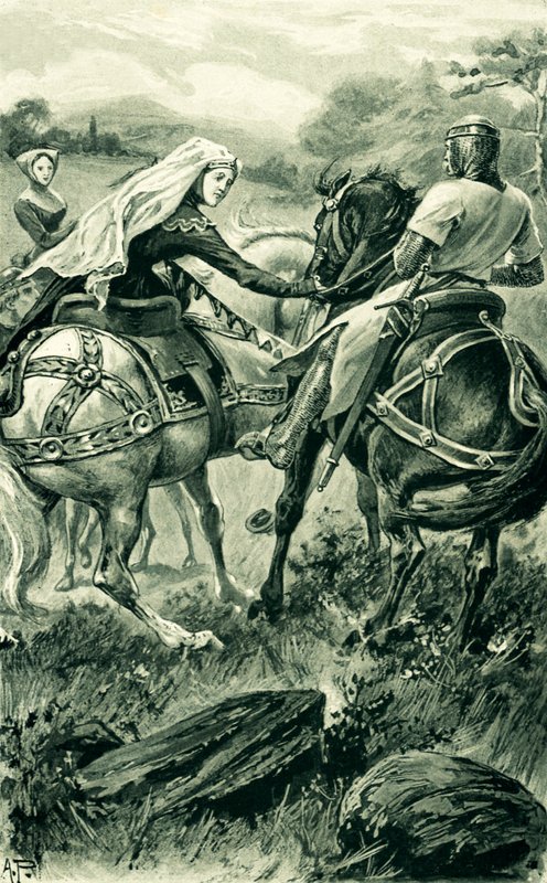 Carrick ve Robert De Bruce Kontesi by Alfred Pearse