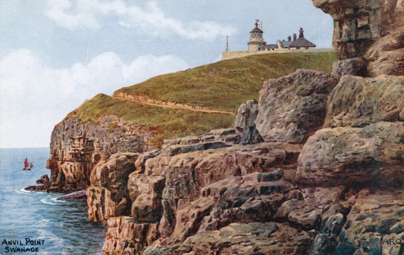 Anvil Point, Swanage  by Alfred Robert Quinton