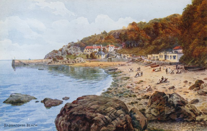Babbacombe Plajı by Alfred Robert Quinton