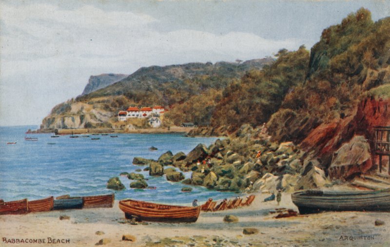 Babbacombe Plajı by Alfred Robert Quinton