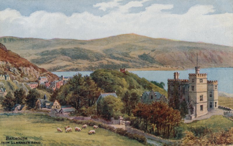 Barmouth. LLanaber Yolu