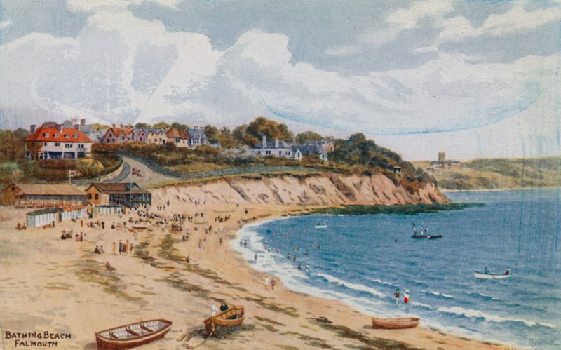 Yüzme Plajı, Falmouth by Alfred Robert Quinton