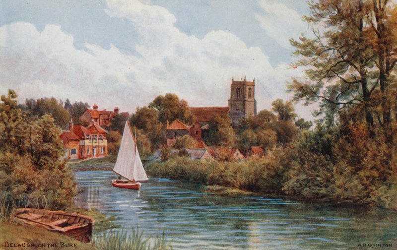 Bure üzerinde belaugh by Alfred Robert Quinton