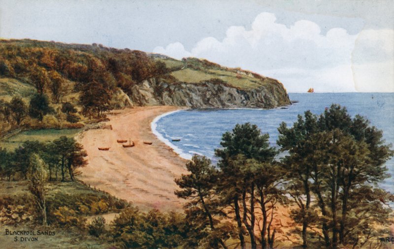 Blackpool Sands, S Devon  by Alfred Robert Quinton