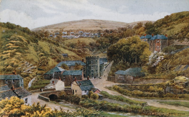 Boscastle Köyü by Alfred Robert Quinton