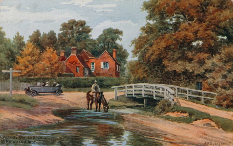 Brockley Su Sıçraması, Brockenhurst by Alfred Robert Quinton