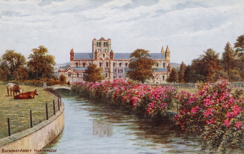Buckfast Manastırı, Kuzey Görünümü by Alfred Robert Quinton