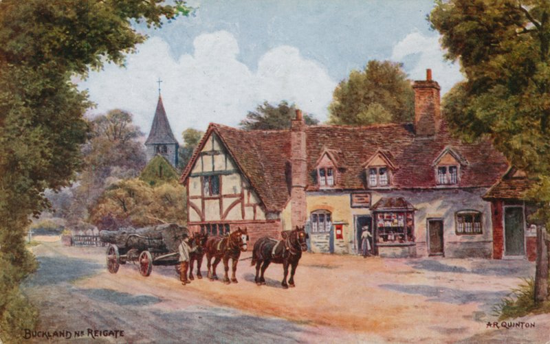 Buckland near Reigate  by Alfred Robert Quinton