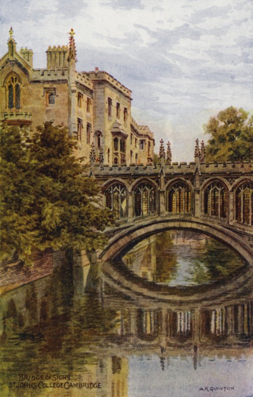 Cambridge: İç Çekmeler Köprüsü, St John