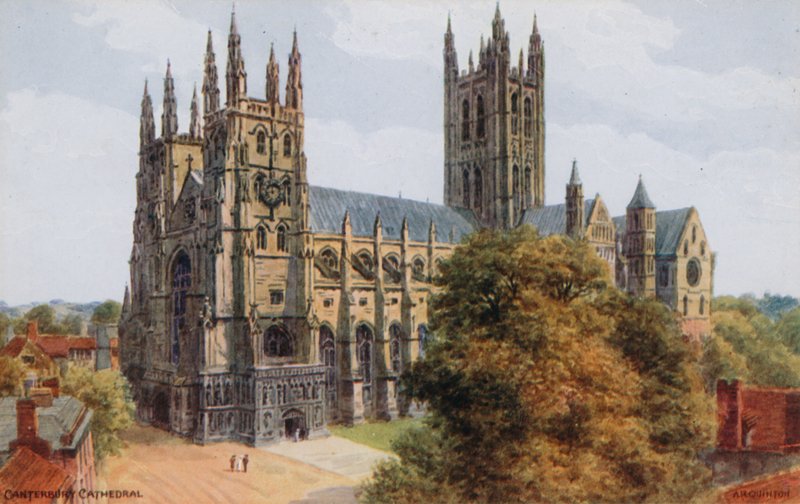 Canterbury Katedrali by Alfred Robert Quinton