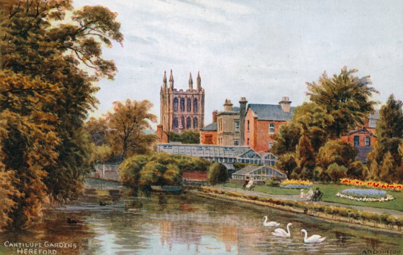 Cantilupe Gardens, Hereford  by Alfred Robert Quinton