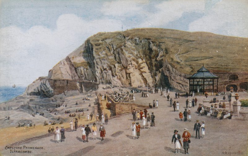 Capstone Gezinti Yolu, Ilfracombe by Alfred Robert Quinton