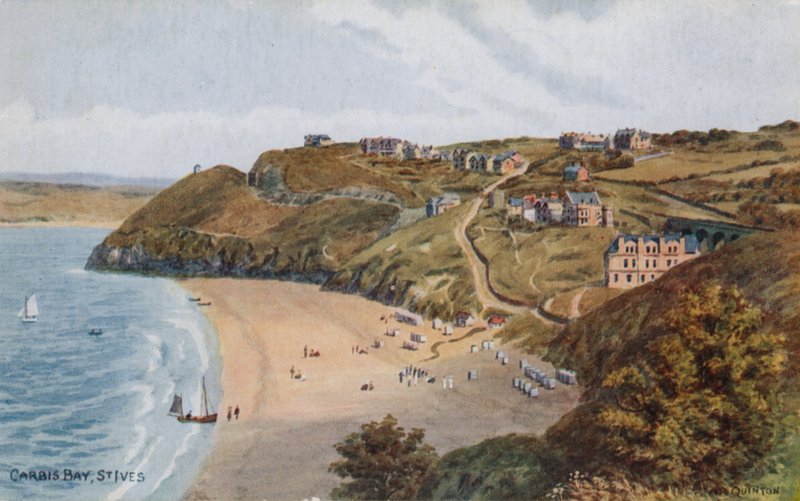 Carbis Bay, St Ives  by Alfred Robert Quinton
