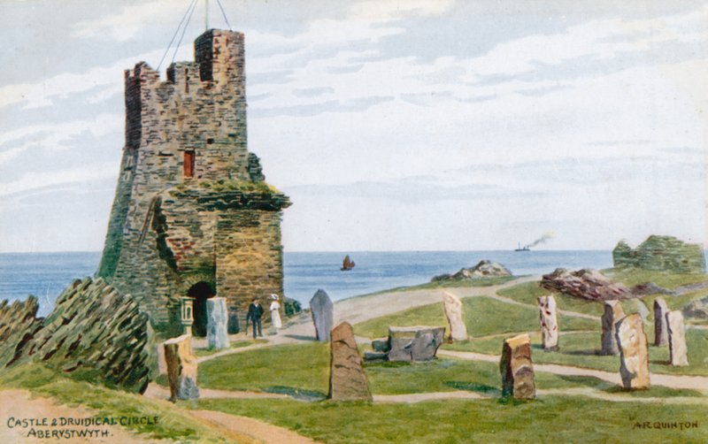 Kale ve Druidical Circle, Aberystwyth by Alfred Robert Quinton