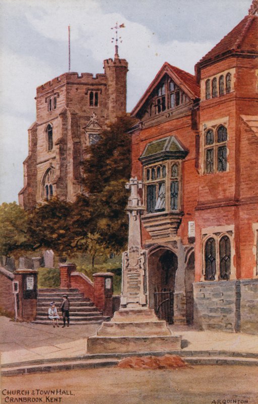 Kilise ve Belediye Binası, Cranbrook, Kent by Alfred Robert Quinton